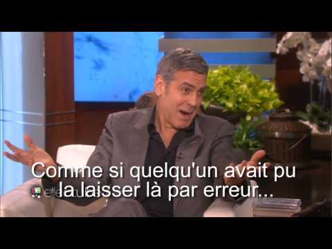 VIDEO : George Clooney a attendu 25 minutes pour avoir la rponse d'Amal Alamuddin
