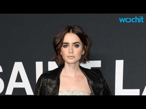 VIDEO : Lily Collins Reveals New Hairstyle