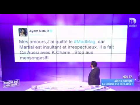 VIDEO : Ayem s'en prend mchamment  Martial ! -Zapping People du 21/04/2016