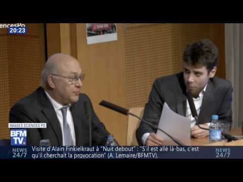 VIDEO : Pour Sapin, Macron c'est beaucoup de 