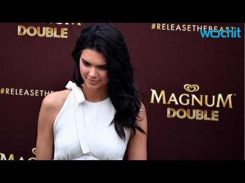 VIDEO : Kendall Jenner Hits Cannes to Promote Ice Cream