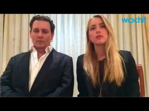 VIDEO : Amber Heard Avoids Jail By Recording Awkward Apology Video With Johnny Depp