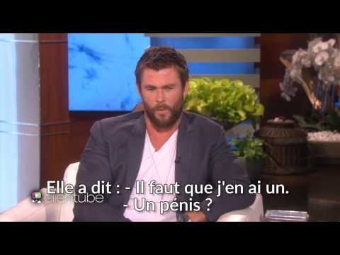 VIDEO : Thor est plutt  l'aise avec les questions sur le genre mme quand a concerne sa fille