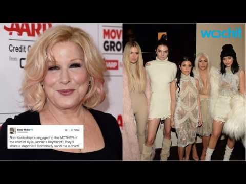 VIDEO : Bette Midler Needs Help Keeping up With the Kardashians