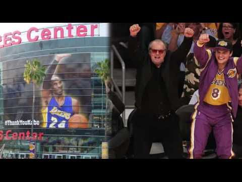 VIDEO : Les stars assistent au dernier match de Kobe Bryant