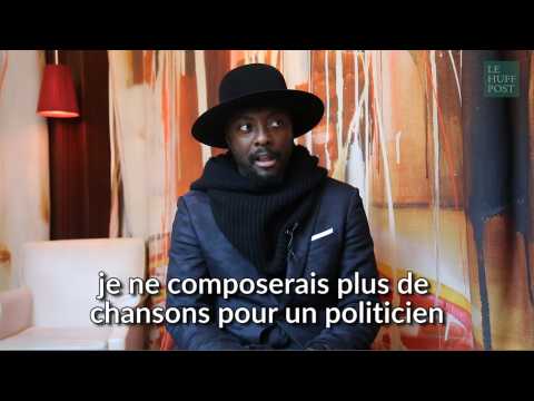 VIDEO : Will.I.am n'est pas inspir par les candidats  la prsidentielle amricaine