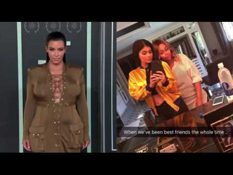 VIDEO : Kim Kardashian Reunites Blac Chyna and Kylie as Best Friends