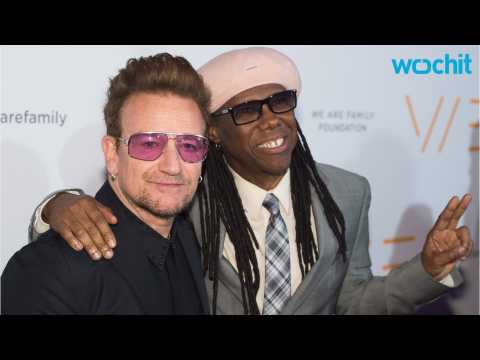 VIDEO : Bono, Nile Rodgers Rock Audience At Benefit Concert