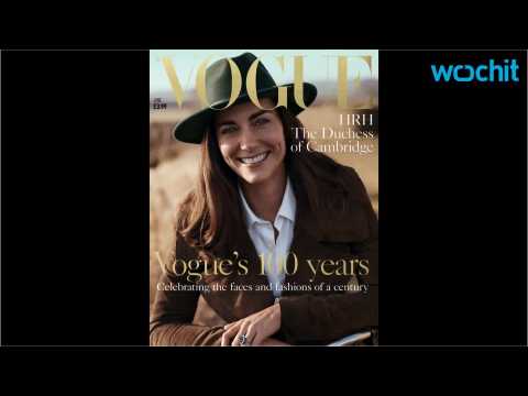 VIDEO : British Vogue's 100th anniversary cover girl is Kate Middleton
