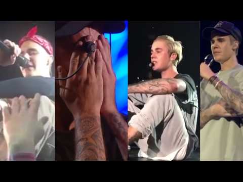 VIDEO : Justin Bieber a (encore) pleur pendant un concert