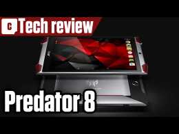 Acer Predator 8 video review: a failed game tablet