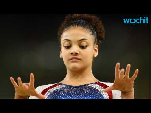 VIDEO : Laurie Hernandez Gets Surprise From Adam Levine