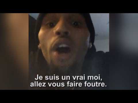 VIDEO : Chris Brown se dfoule sur Instagram alors que sa maison est cerne par des policiers