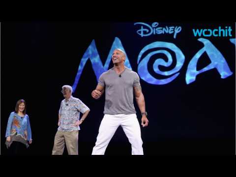 VIDEO : The Rock Does A Polynesian Dance To Promote Moana