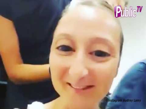 VIDEO : Audrey Lamy : 2 mois aprs la naissance de son fils, elle reprend les tournages avec le smil