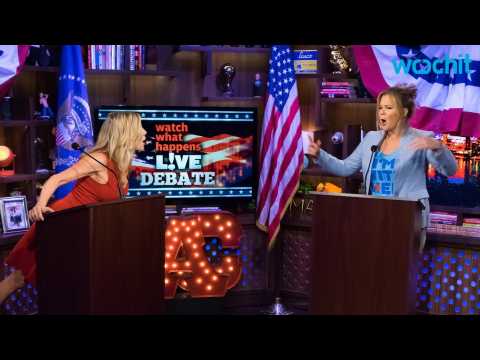 VIDEO : What Were Amy Schumer And Ramona Singer Debating Last Night?