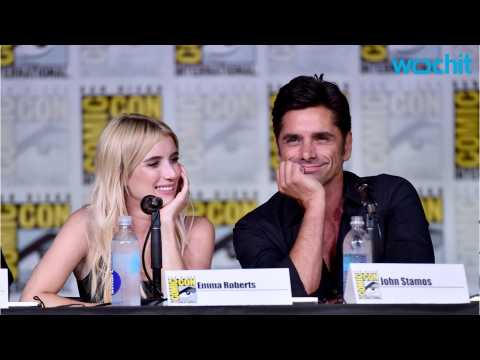 VIDEO : John Stamos And Emma Roberts Date On Scream Queens