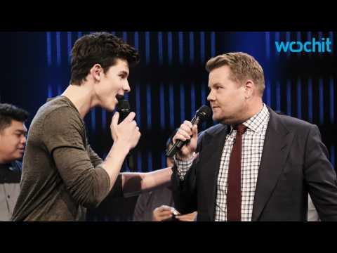 VIDEO : Shawn Mendes & James Corden Face-Off