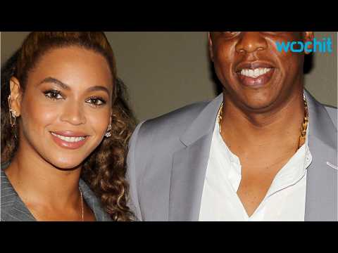 VIDEO : Beyonc and Jay Z Coordinate In Gray Suits For Usher's Movie Premiere