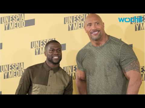VIDEO : The Rock Has A Message About Pancakes For His Jumanji Co-Star Kevin Hart
