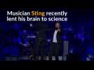 Watch video of A Cognitive Psychologist In Montreal Wanted To See How The Musical Mind Responds To Different Compositions, So He Looked Inside Sting's Brain. - Sting's musical mind revealed by brain scan - Label : Reuters EN -