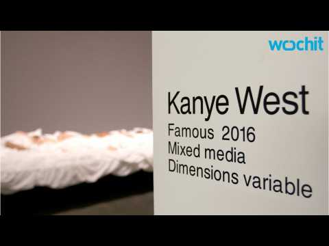 VIDEO : Kanye West?s ?Famous? Nude Sculpture Selling for $4 Million