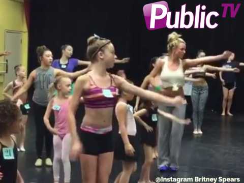 VIDEO : Britney Spears : un bon prof de danse ?