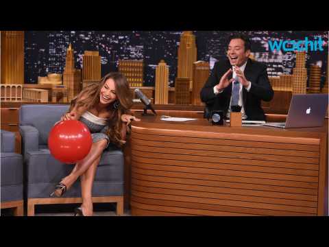 VIDEO : Sofia Vergara Inhales Helium for Her Interview With Jimmy Fallon