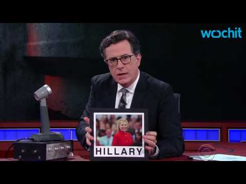 VIDEO : Stephen Colbert Debuts New 
