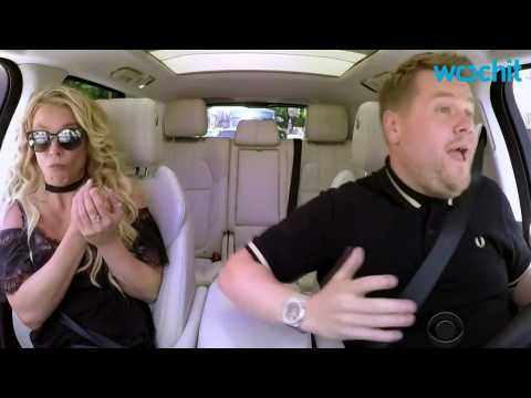VIDEO : Britney Spears Sings With James Corden on 'Carpool Karaoke'
