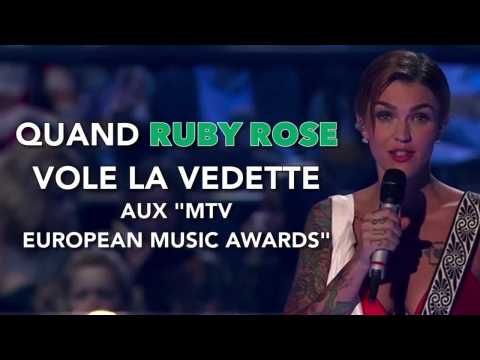 VIDEO : MTV EMA 2015 : quand Ruby Rose vole la vedette  tout le monde