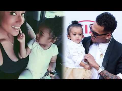 VIDEO : Chris Brown and Nia Guzman Find Peace to Co-Parent Daughter