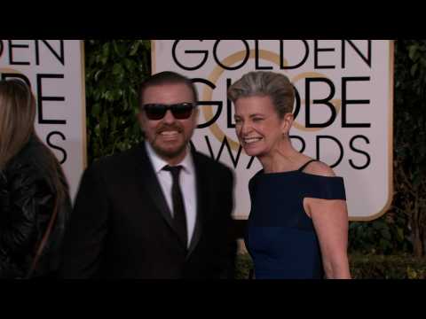 VIDEO : Ricky Gervais returns as host of the Golden Globes