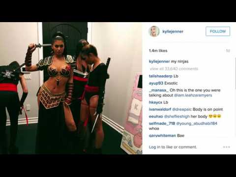 VIDEO : Kylie Jenner Throws Star Studded Halloween Party