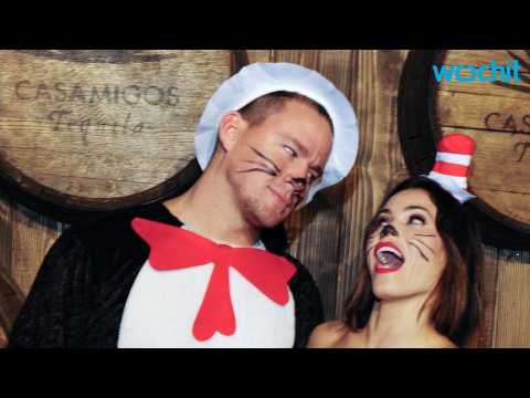 VIDEO : Channing Tatum and Jenna Dewan Get Into the Spirit of Halloween