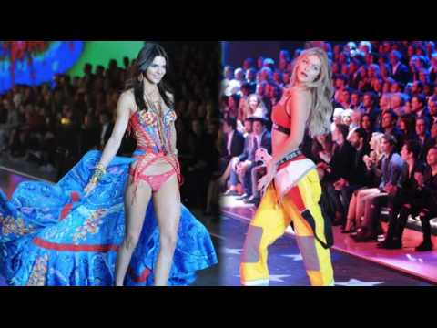 VIDEO : Gigi Hadid, Kendall et Caitlyn Jenner au dfil de Victoria's Secret