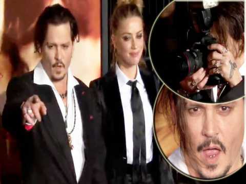 VIDEO : Exclu Vido : Amber Heard et Johnny Depp : Un couple qui sait faire le love show !