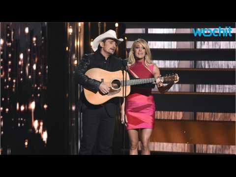 VIDEO : Brad Paisley and Carrie Underwood Tease Sam Hunt, Justin Timberlake Performs & Hannah Davis