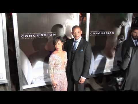 VIDEO : Jada Pinkett Smith Steals The Show At Concussion Premiere
