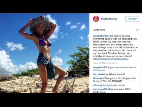 VIDEO : Christie Brinkley rend Instagram jaloux avec ses photos en bikini  61 ans