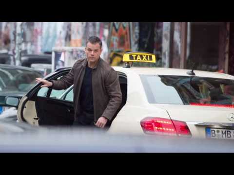 VIDEO : Matt Damon Films Mild New Bourne Scenes in Germany