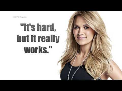 VIDEO : Carrie Underwood Reveals Tabata Exercise Regimen