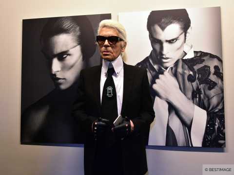 VIDEO : Exclu Vido : Karl Lagerfeld : vernissage de son exposition 