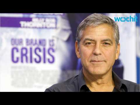 VIDEO : George Clooney For President? Fat Chance