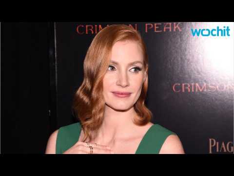 VIDEO : Jessica Chastain Spooked After Horror Movie