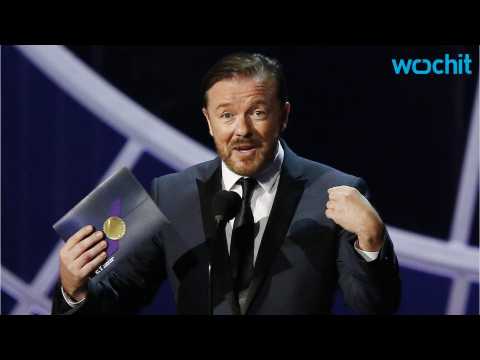 VIDEO : He's Back! Ricky Gervais to Host Golden Globes