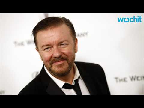 VIDEO : Golden Globes Can't Get Enough of Ricky Gervais!