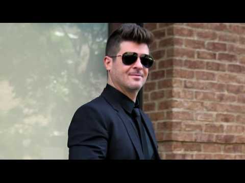 VIDEO : Robin Thicke Says He Was Drunk or High During Every Interview He Did in 2013