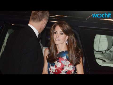 VIDEO : Kate Middleton Stuns at Black-Tie Gala