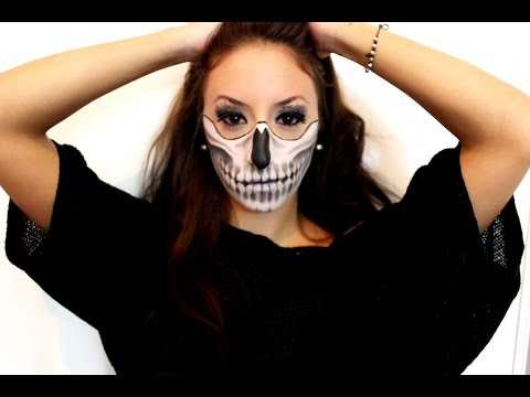 Maquillage Halloween \u2013 Squelette ?